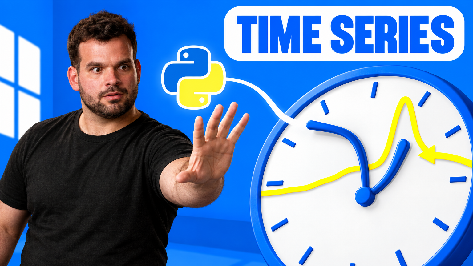 Time Series in Python course thumbnail